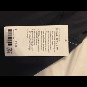 Lululemon unlimited HR tight 25”